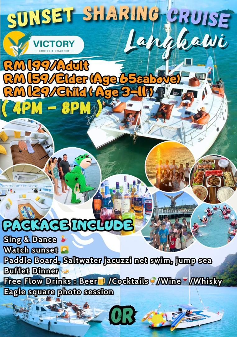Sunset Sharing Cruise Langkawi